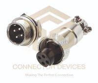  Aviation plug connectors are robust metal connectors which are used for power and signal. They are commonly known as GX series connector