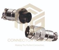 Aviation plug connectors are robust metal connectors which are used for power and signal. They are commonly known as GX series connector