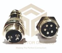 Aviation plug connectors are robust metal connectors which are used for power and signal. They are commonly known as GX series connector